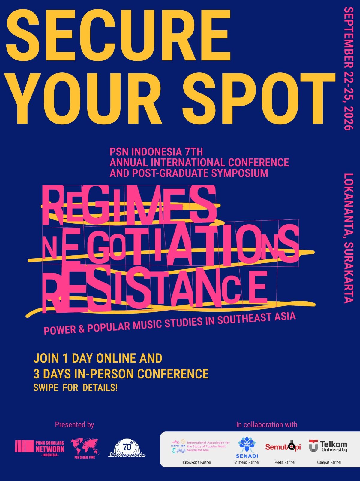 Lokananta 2026 — Regimes, Negotiations & Resistance